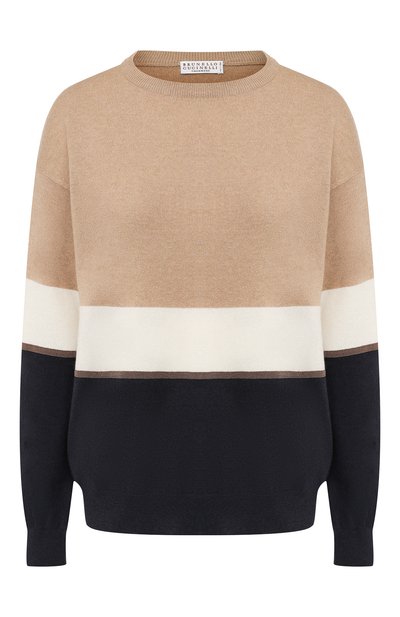 Женский  кашемировый пуловер BRUNELLO CUCINELLI, арт. M12169920