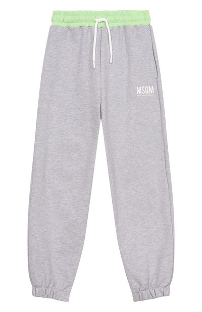 Хлопковые брюки MSGM KIDS, арт. S6MSJUFP061