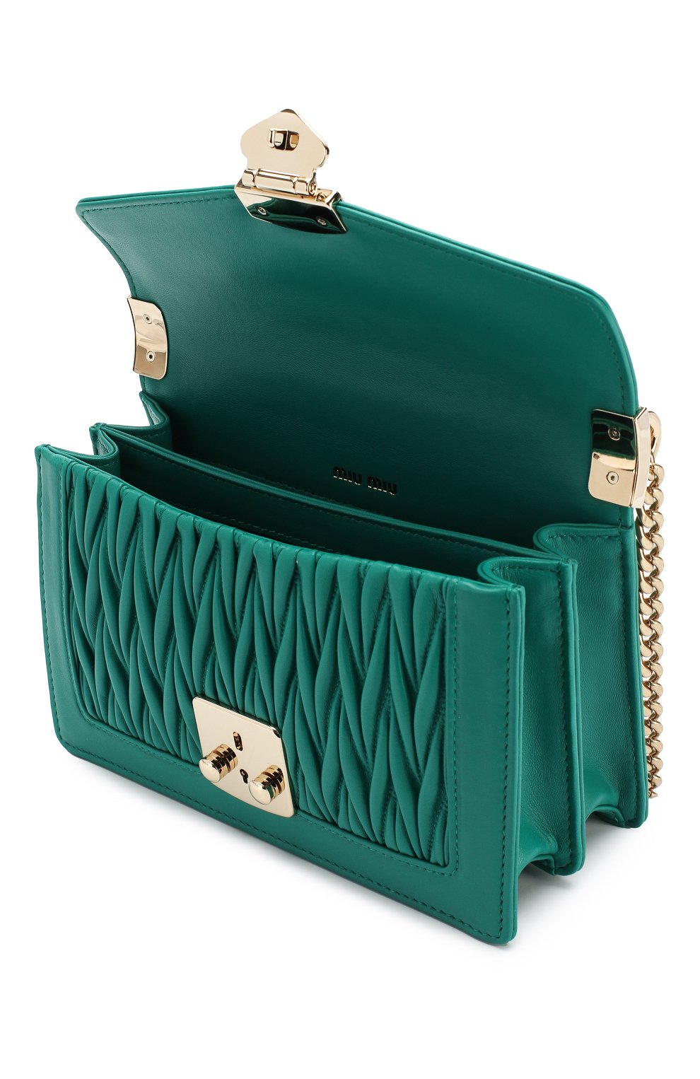 Сумка из кожи MIU MIU, арт. 5BD083-N88-F0MYE-OOO, фото 4