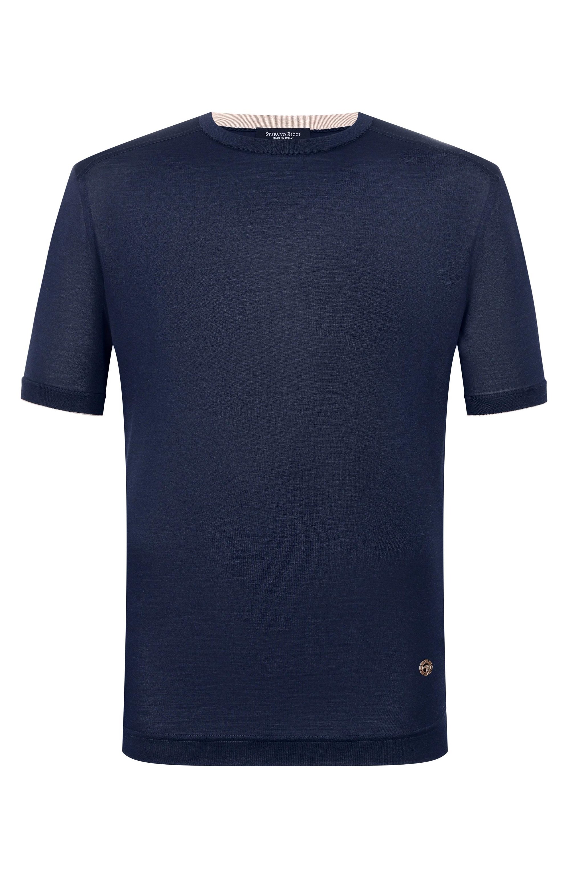 Шелковая футболка STEFANO RICCI, арт. K919512G10/R25190_001, фото 1