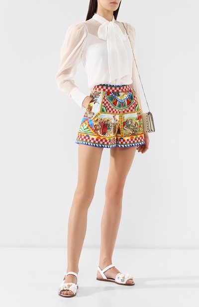 Плетеные сандалии DOLCE & GABBANA, арт. CQ0238/AK225, фото 2