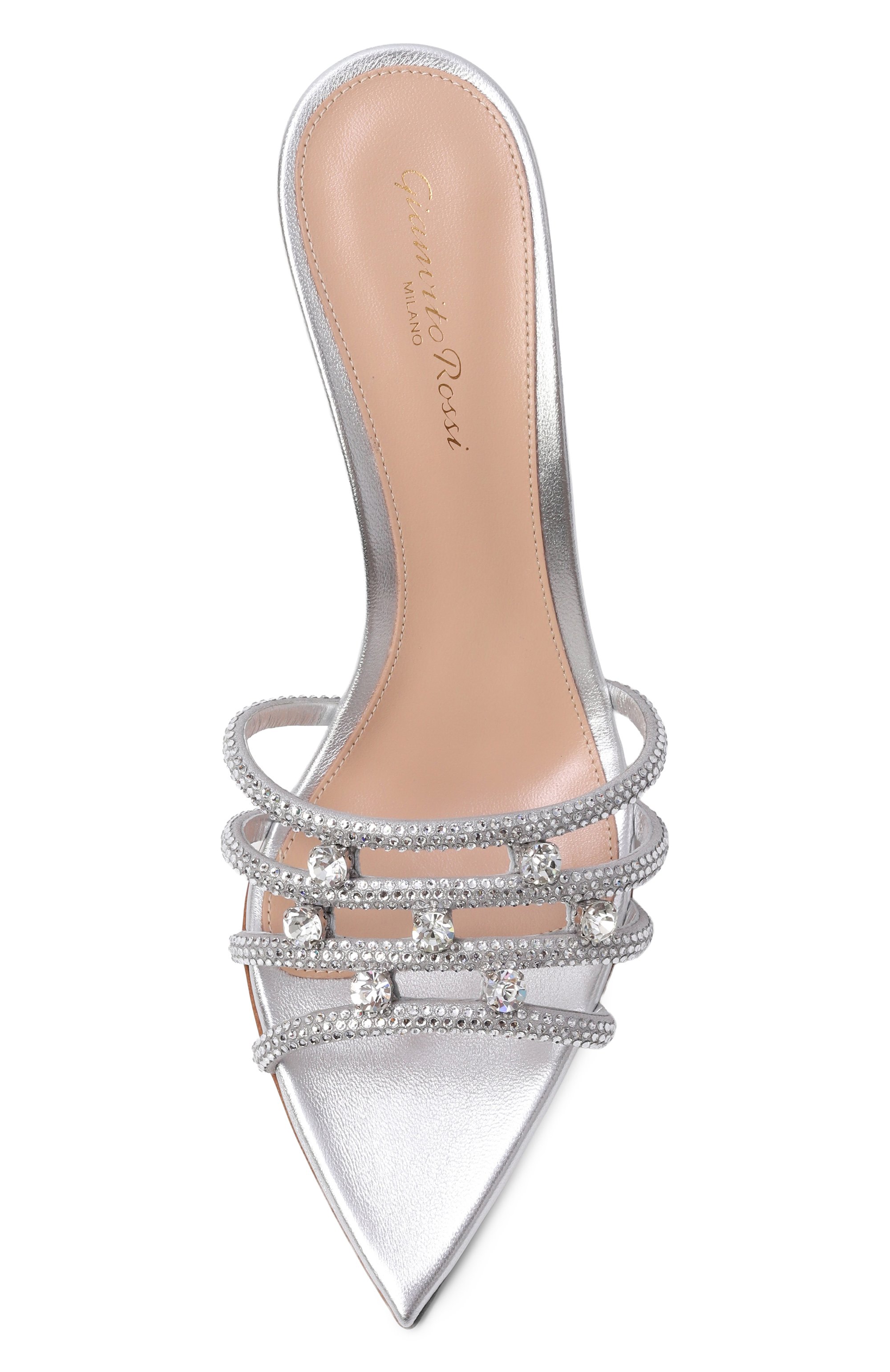 Кожаные мюли elisabeth 85 GIANVITO ROSSI, арт. G10188.85RIC.BNSARAR, фото 6