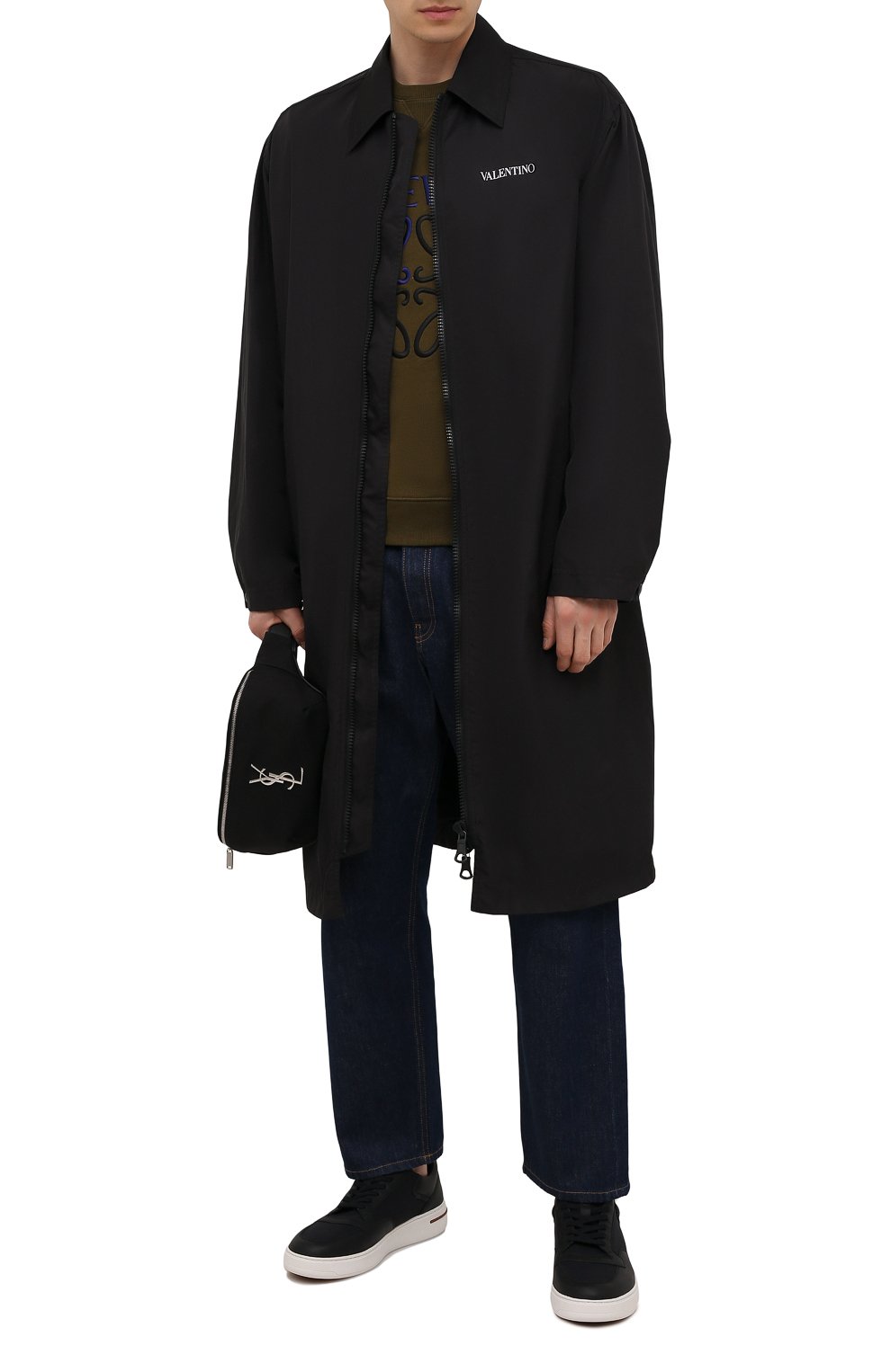 Комбинированные кеды newport walk LORO PIANA, арт. FAL7955, фото 2