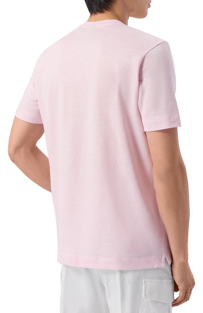 Футболка изо льна и хлопка BOSS, арт. 50559163, фото 4