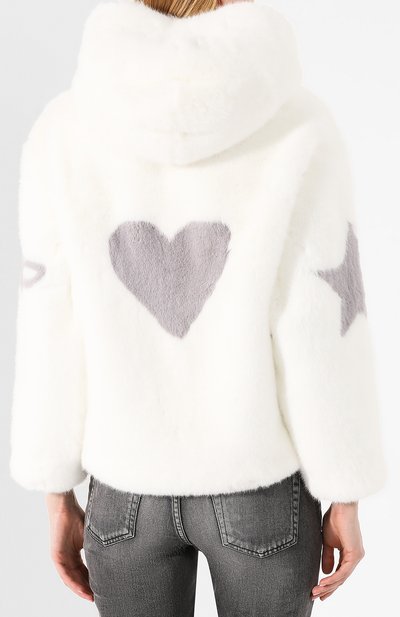 Шуба из экомеха AVA ADORE, арт. EVA/56 AA FW19, фото 4