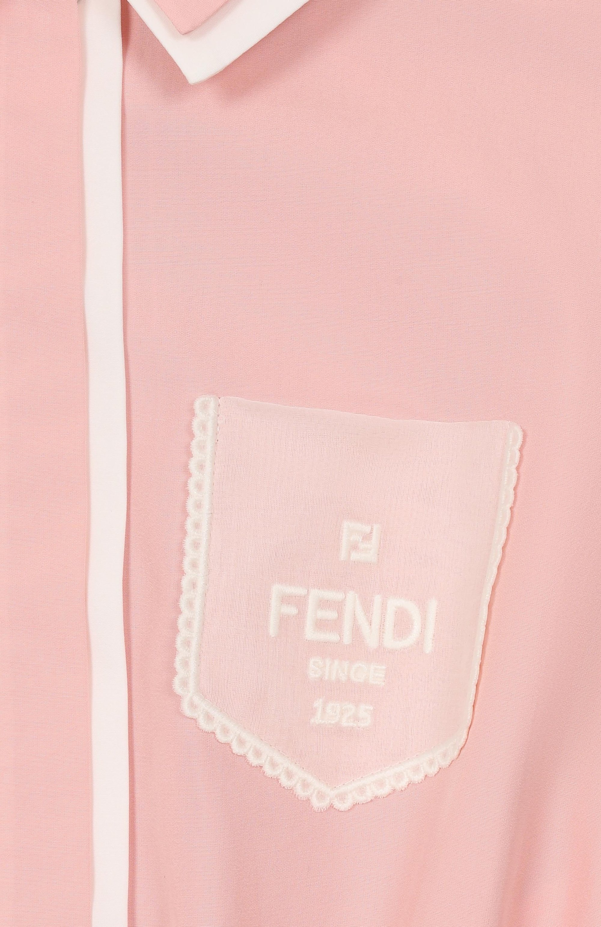 Хлопковое платье FENDI, арт. JFB865/AEXZ, фото 3