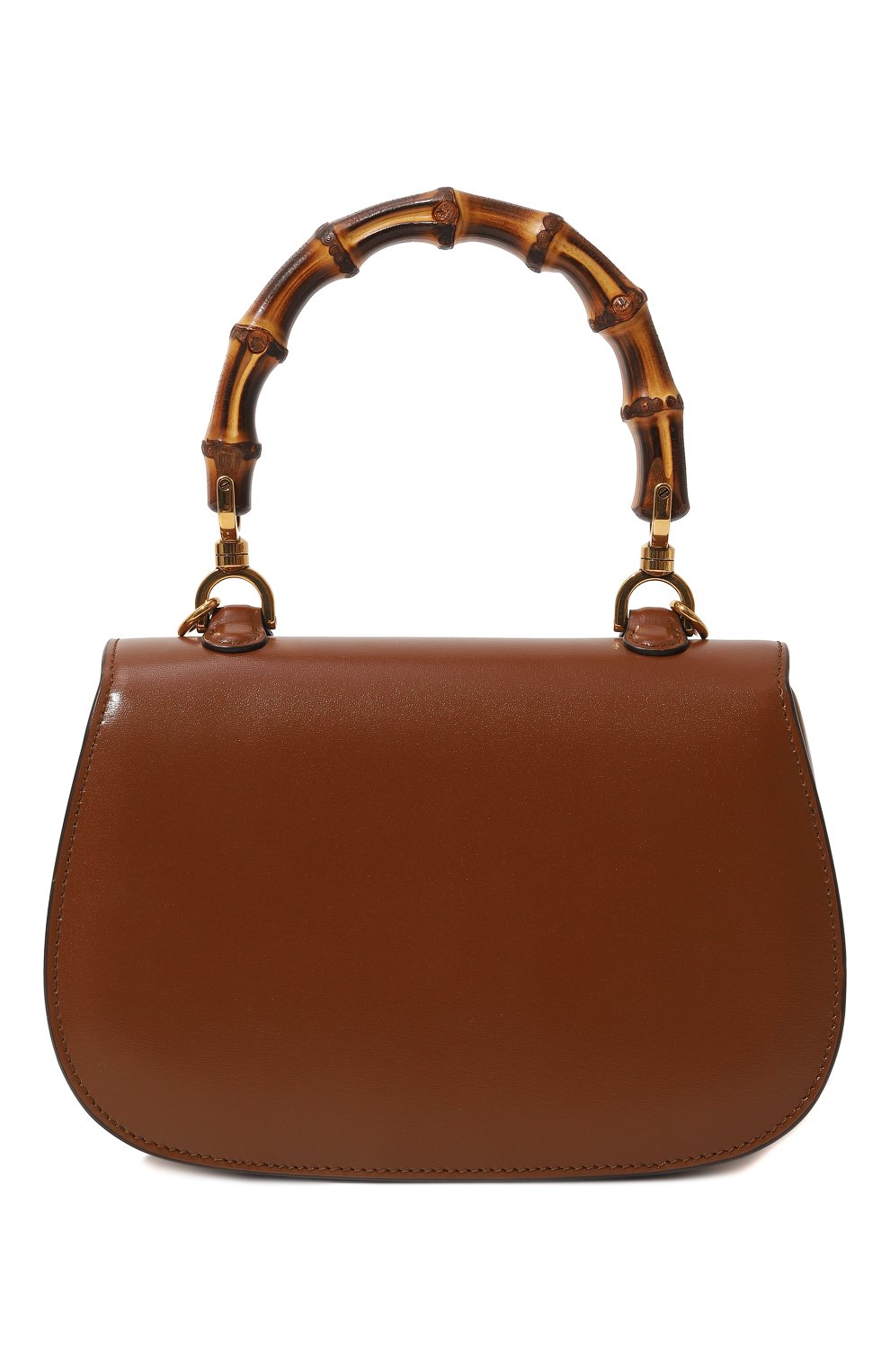 Сумка gucci bamboo 1947 small GUCCI коричневого цвета по цене 518400 руб., арт. 675797 10ODT, фото 6 Сумка gucci bamboo 1947 small GUCCI, арт. 675797 10ODT, фото 6