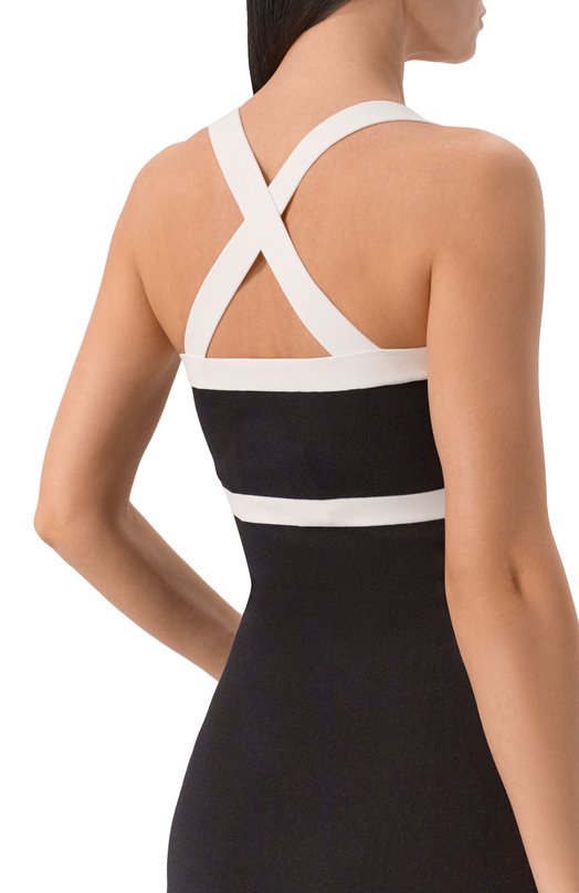 Платье из хлопка и вискозы Nina Ricci 26PMR0023/ML0596 Чёрный  26PMR0023/ML0596 Фото 5