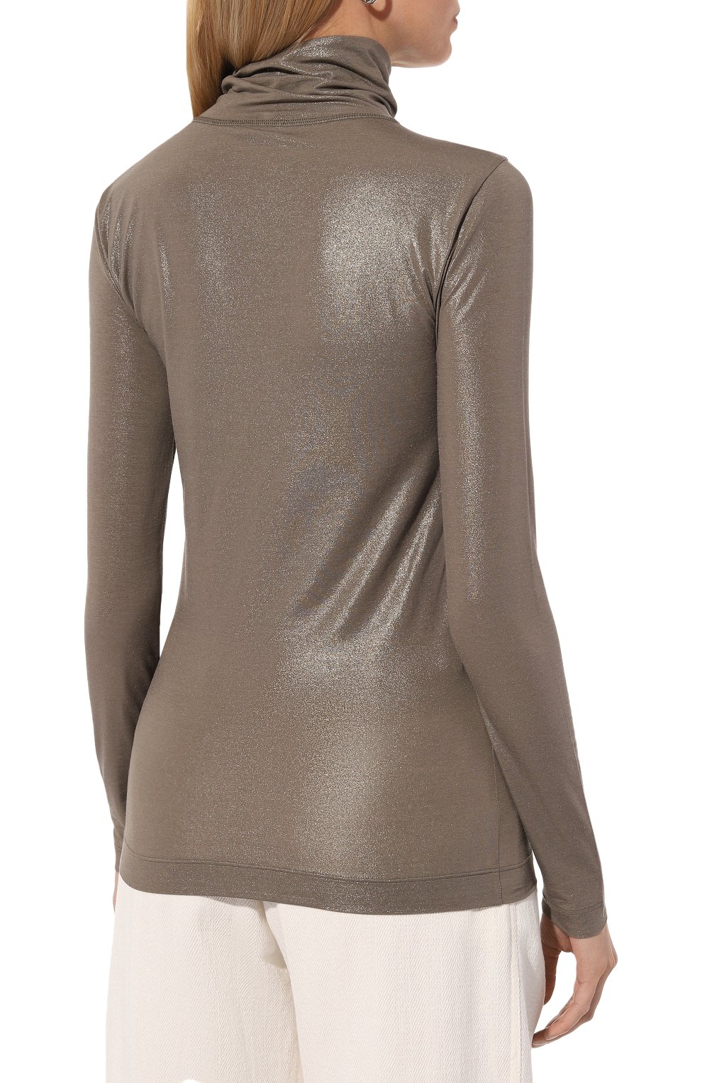 Водолазка из хлопка и вискозы BRUNELLO CUCINELLI, арт. MG922EF214, фото 4