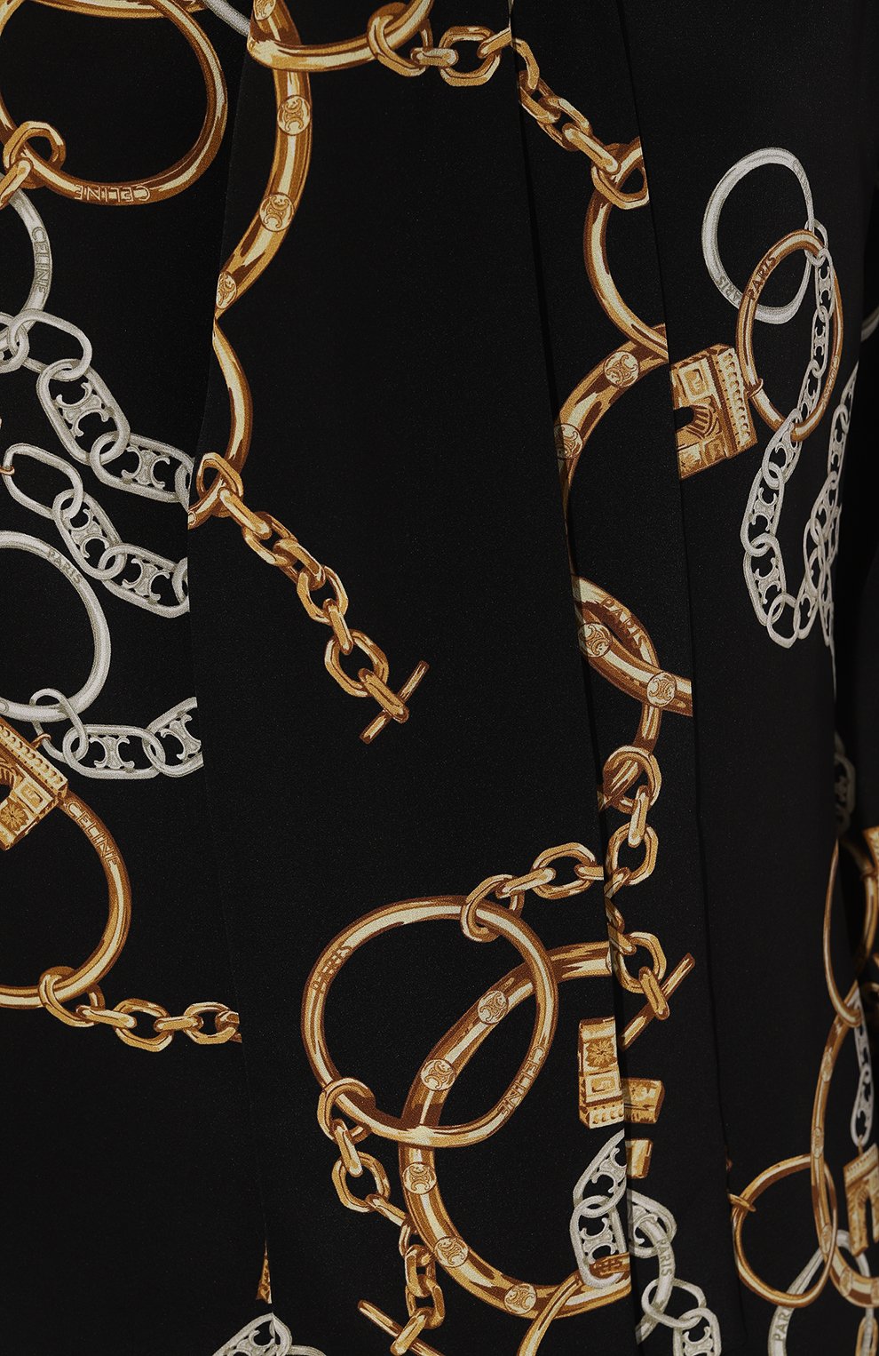 Шелковая блузка CELINE, арт. 2B649/738R, фото 5