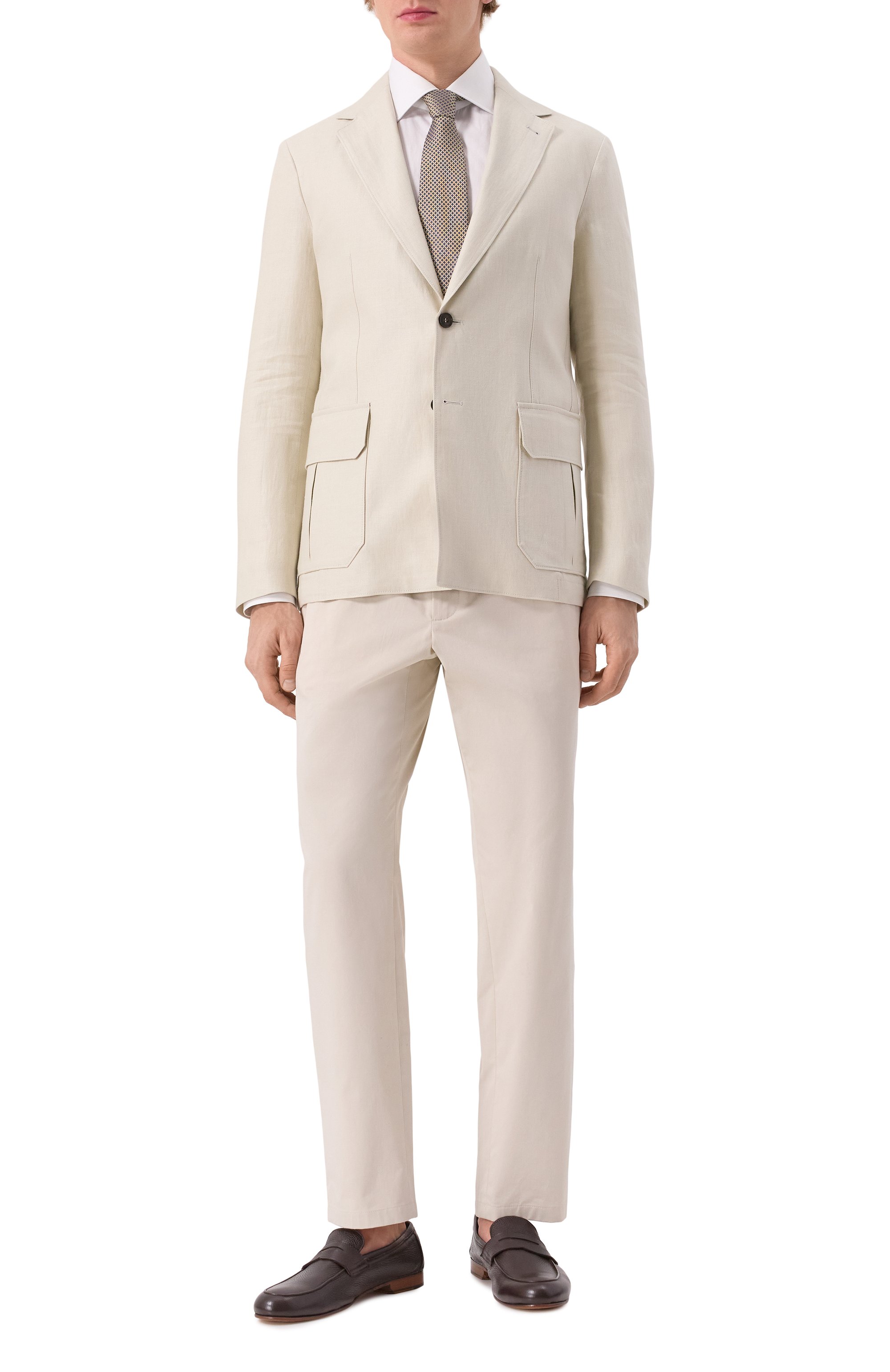 Кожаные пенни-лоферы CORNELIANI, арт. 25TM77-2520917, фото 2