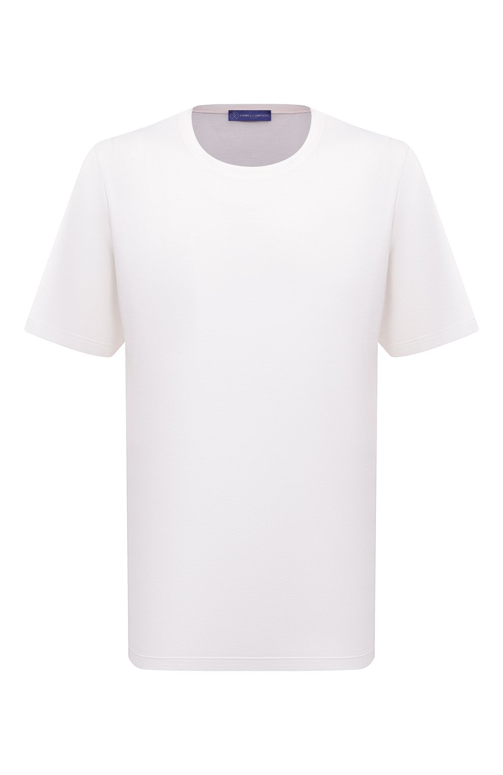 Футболка из шелка и хлопка ANDREA CAMPAGNA, арт. 60133/46800, фото 1