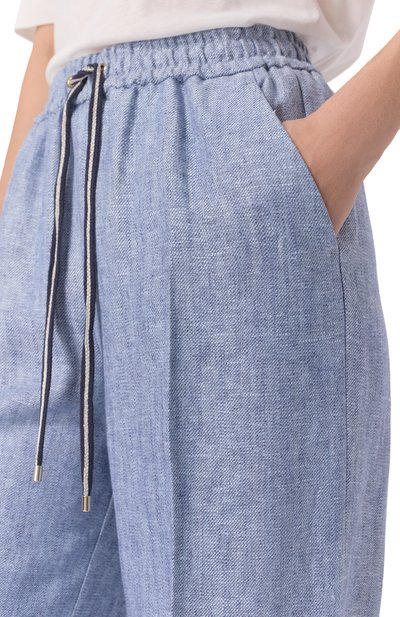 Брюки изо льна и вискозы LORENA ANTONIAZZI, арт. P2542PA31A/4793, фото 5