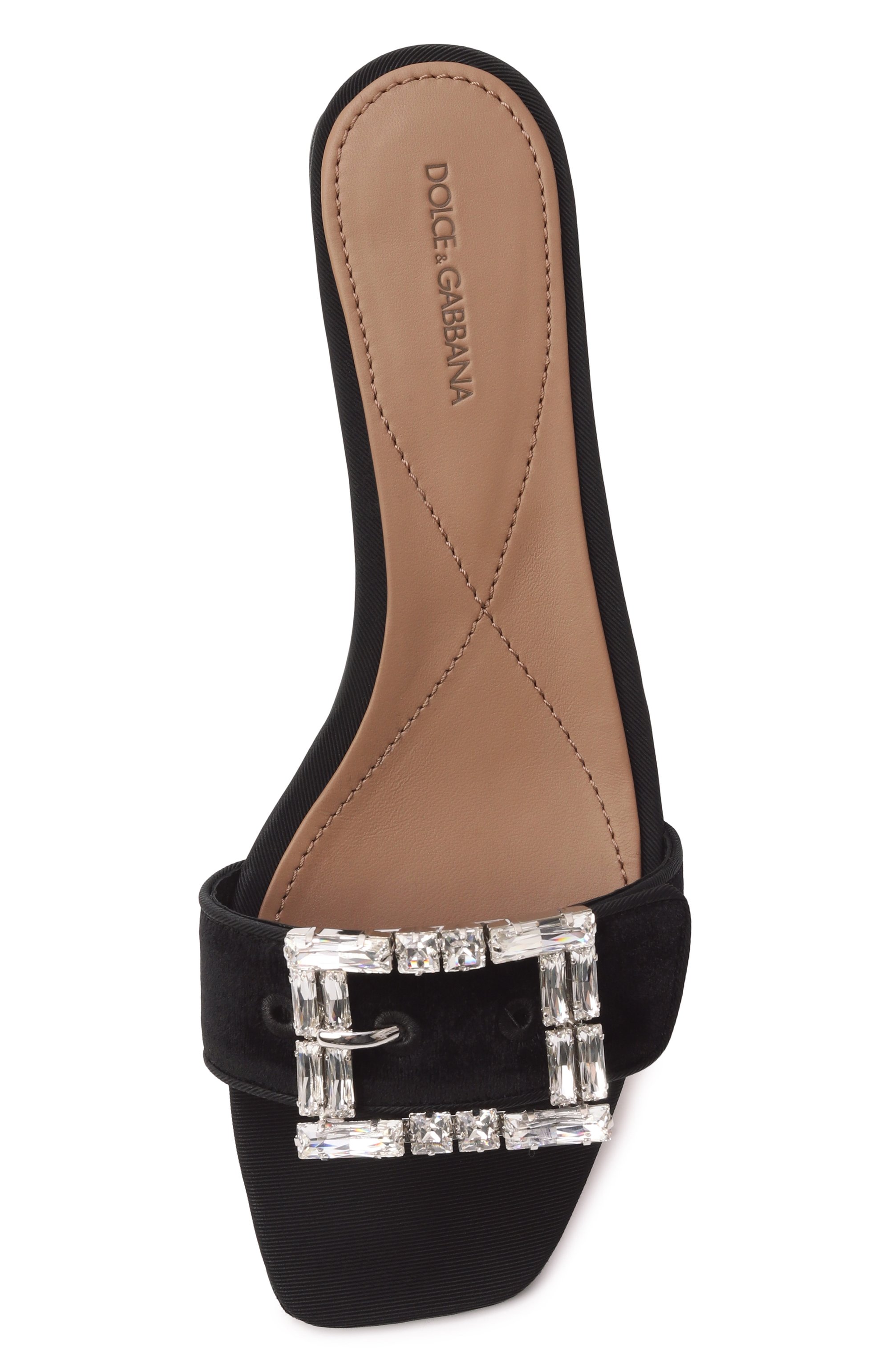 Текстильные мюли DOLCE & GABBANA, арт. CR1783/A9S20, фото 6