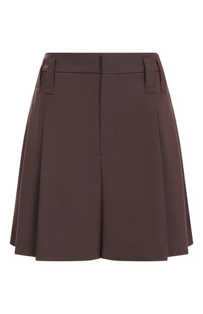 Женские шерстяные шорты BRUNELLO CUCINELLI, арт. MPW07P8953
