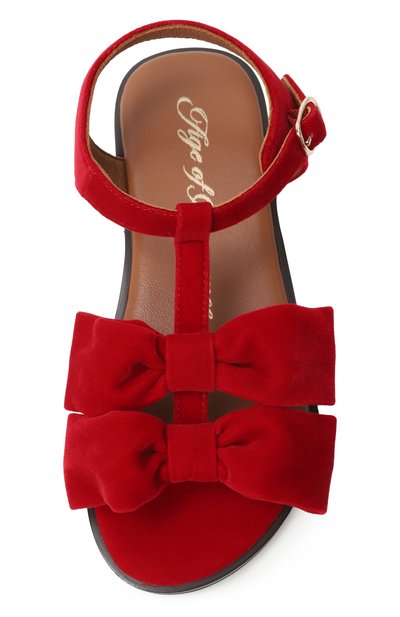 Бархатные сандалии rumi AGE OF INNOCENCE, арт. 000487/RUMI/29, фото 4