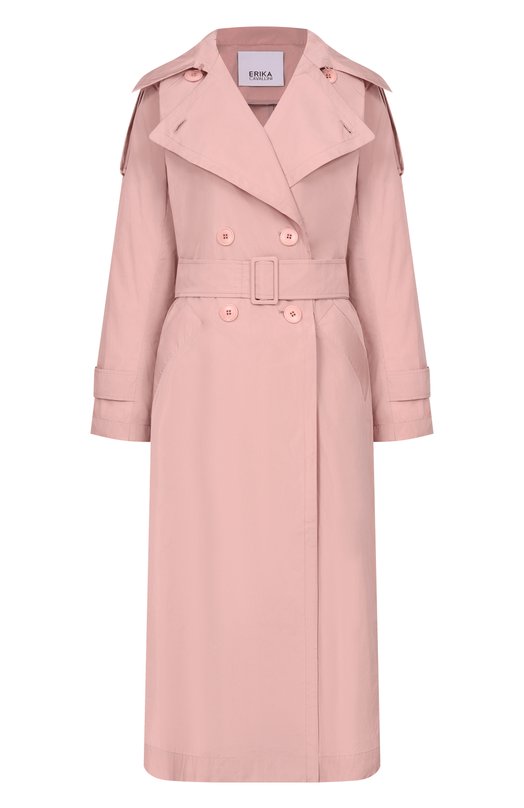 Тренч Erika Cavallini P6SP05 Розовый P6SP05