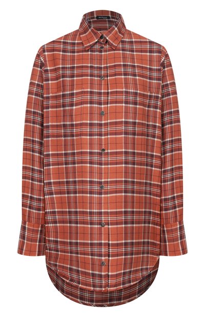 Женская рубашка из хлопка и кашемира KITON, арт. D52445H09420