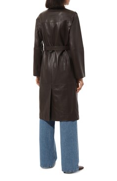 Кожаный плащ YVES SALOMON, арт. 23EYG22011APXX_SET, фото 4