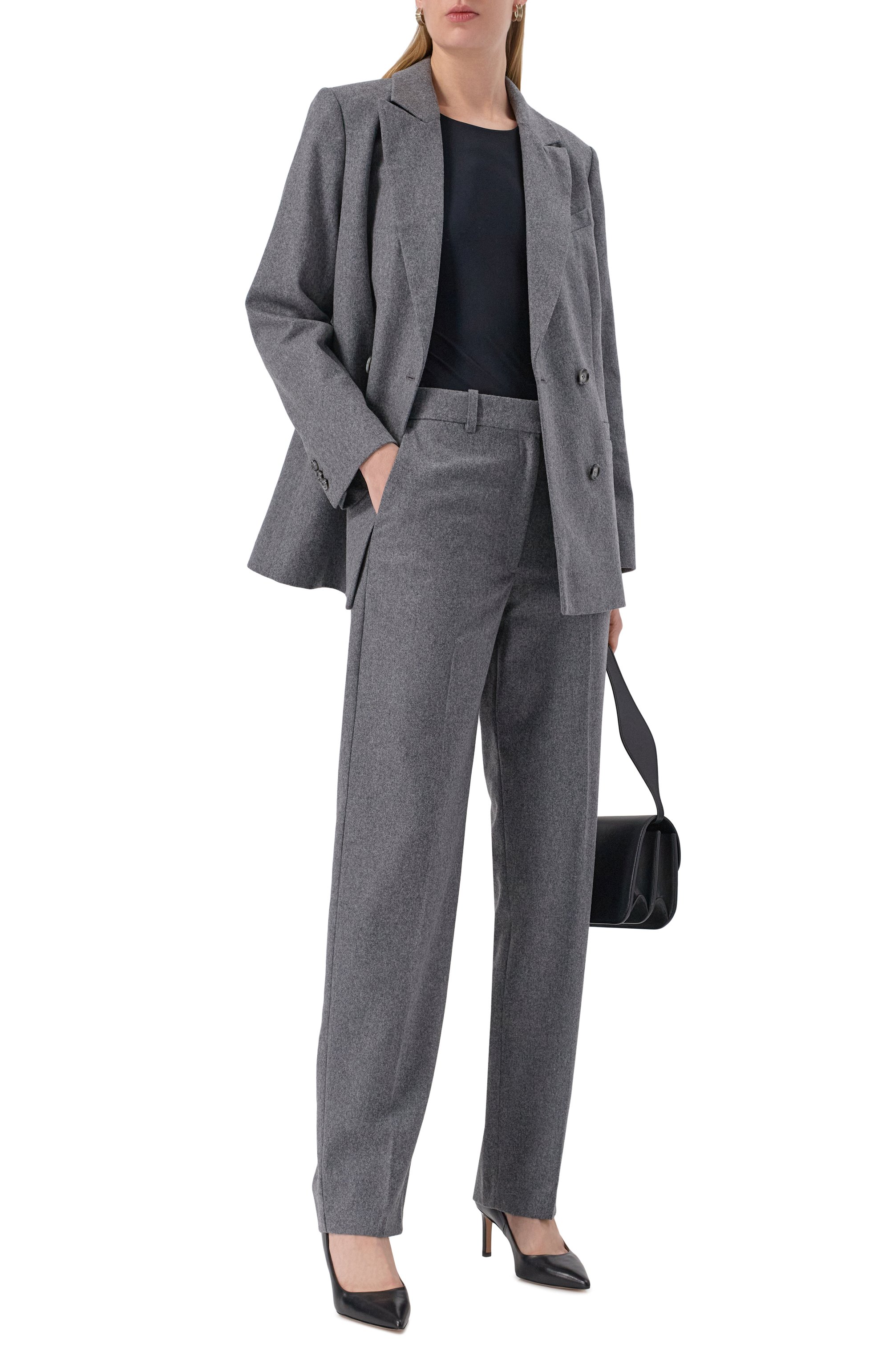 Шерстяные брюки A.P.C., арт. F08495/W0APN, фото 2