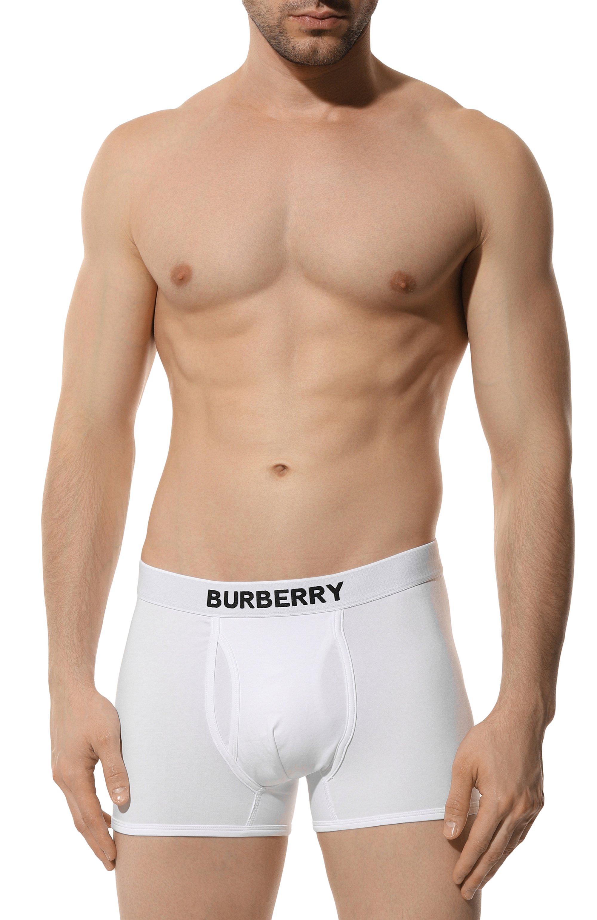 Хлопковые боксеры BURBERRY, арт. 8011062, фото 2