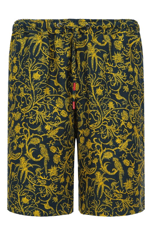 Льняные шорты Kiton UPN005H0930401 Жёлтый UPN005H0930401