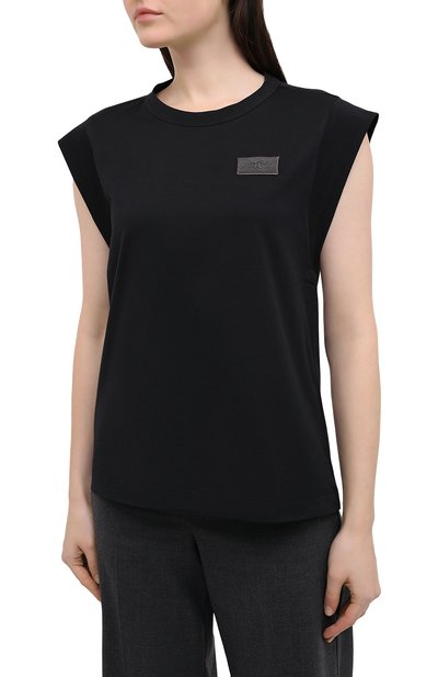 Хлопковая футболка BRUNELLO CUCINELLI, арт. M0A45DG800, фото 3