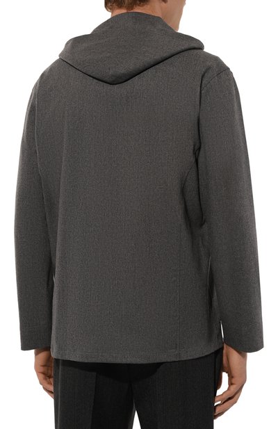 Шерстяная куртка-рубашка KITON, арт. UMCLUCAK0123E02, фото 4