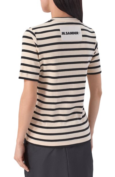 Хлопковая футболка JIL SANDER, арт. J40GC0111/J46497, фото 4