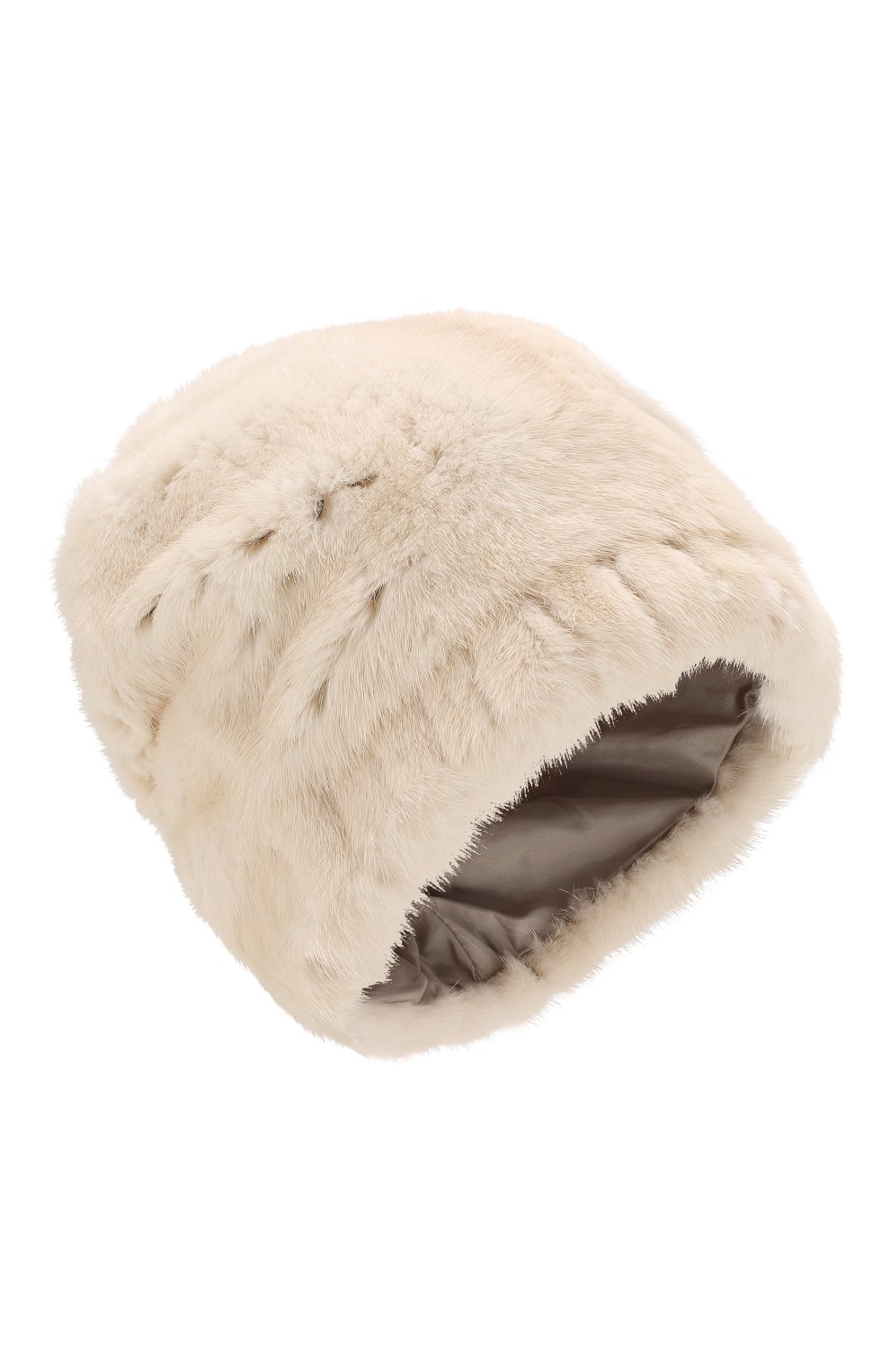 Шапка из меха норки FURLAND белого цвета по цене 36520 руб., арт. 0013900110027300103, фото 1 Шапка из меха норки FURLAND, арт. 0013900110027300103, фото 1