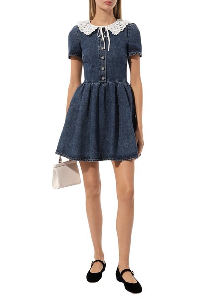 Джинсовое платье SELF-PORTRAIT, арт. PF23-813S-BL, фото 2