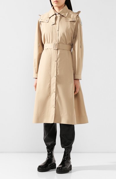 Плащ 4 moncler simone rocha MONCLER GENIUS бежевого цвета по цене 121500 руб., арт. F1-09W-1D700-40-54A3K, фото 3 Плащ 4 moncler simone rocha MONCLER GENIUS, арт. F1-09W-1D700-40-54A3K, фото 3