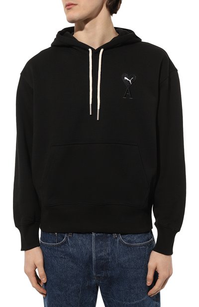 Хлопковое худи puma x ami PUMA, арт. 53406901, фото 3