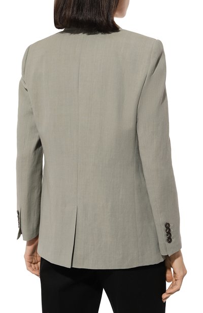 Жакет из вискозы и льна BRUNELLO CUCINELLI, арт. MH1262333, фото 4