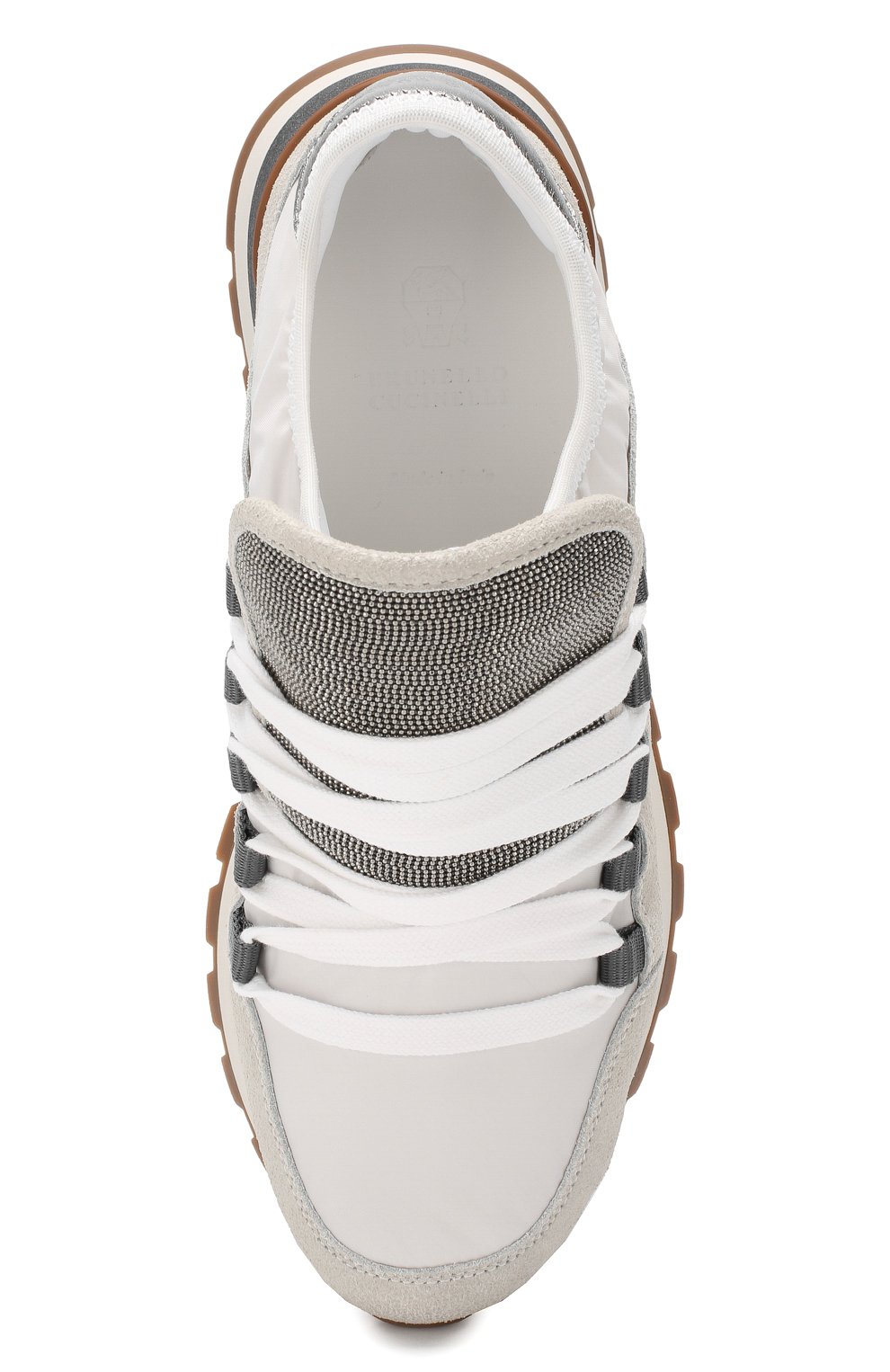 Комбинированные кроссовки BRUNELLO CUCINELLI, арт. MZAMG1585, фото 5