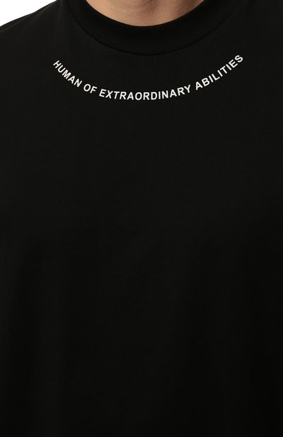 Хлопковая футболка NEIL BARRETT, арт. PBJT105S T508S, фото 5