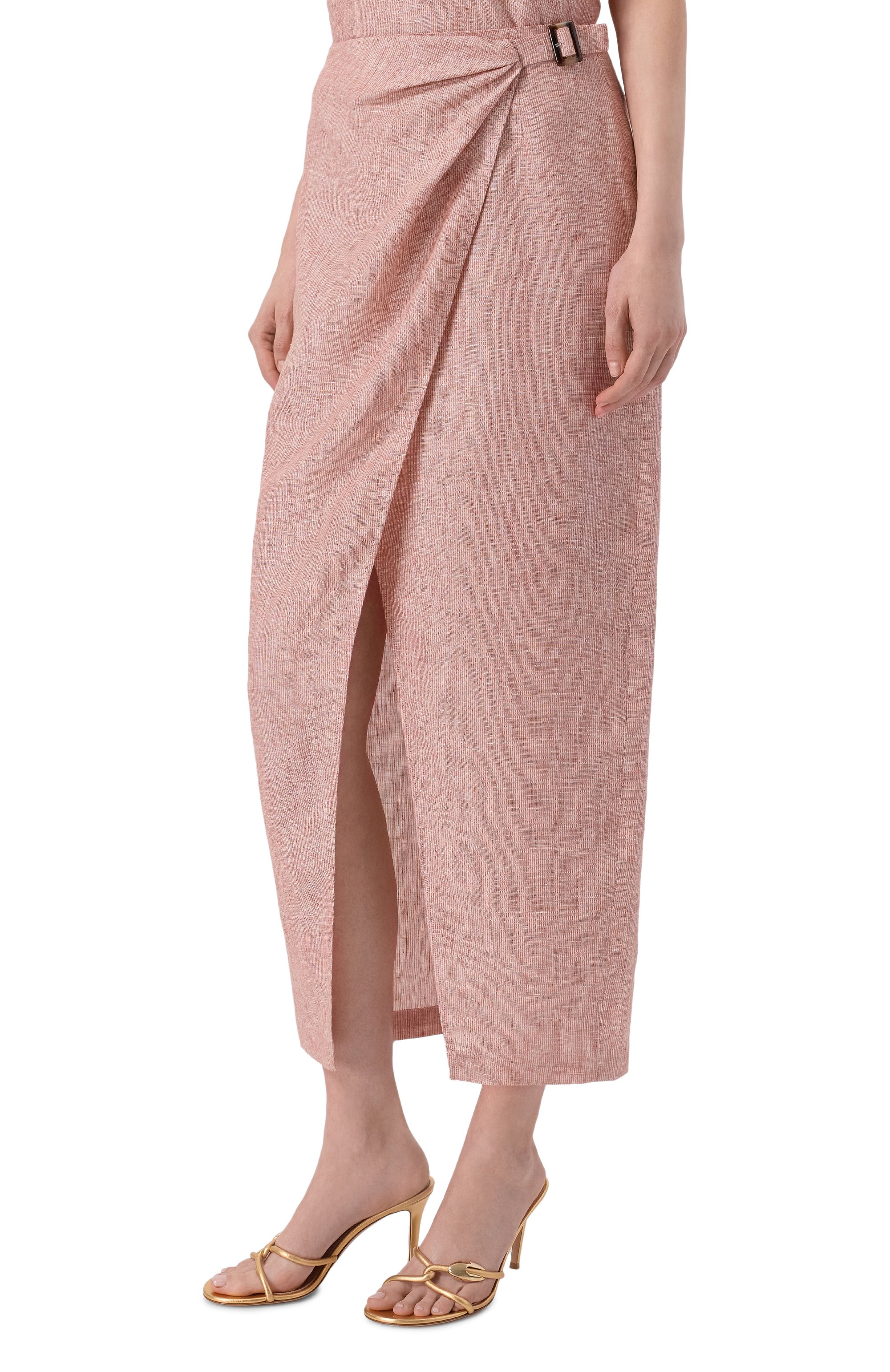 Льняная юбка 12 STOREEZ, арт. 138156, фото 3