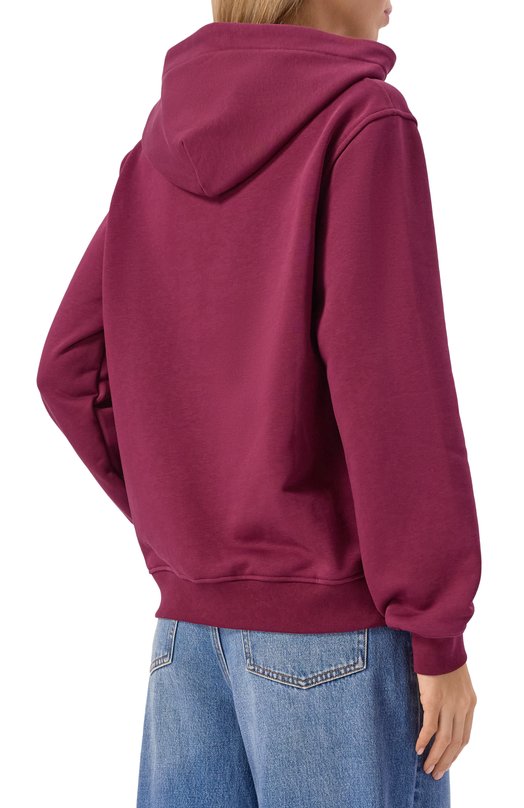 Хлопковое худи HINNOMINATE HMABW01932 Бордовый  HMABW01932 Фото 4