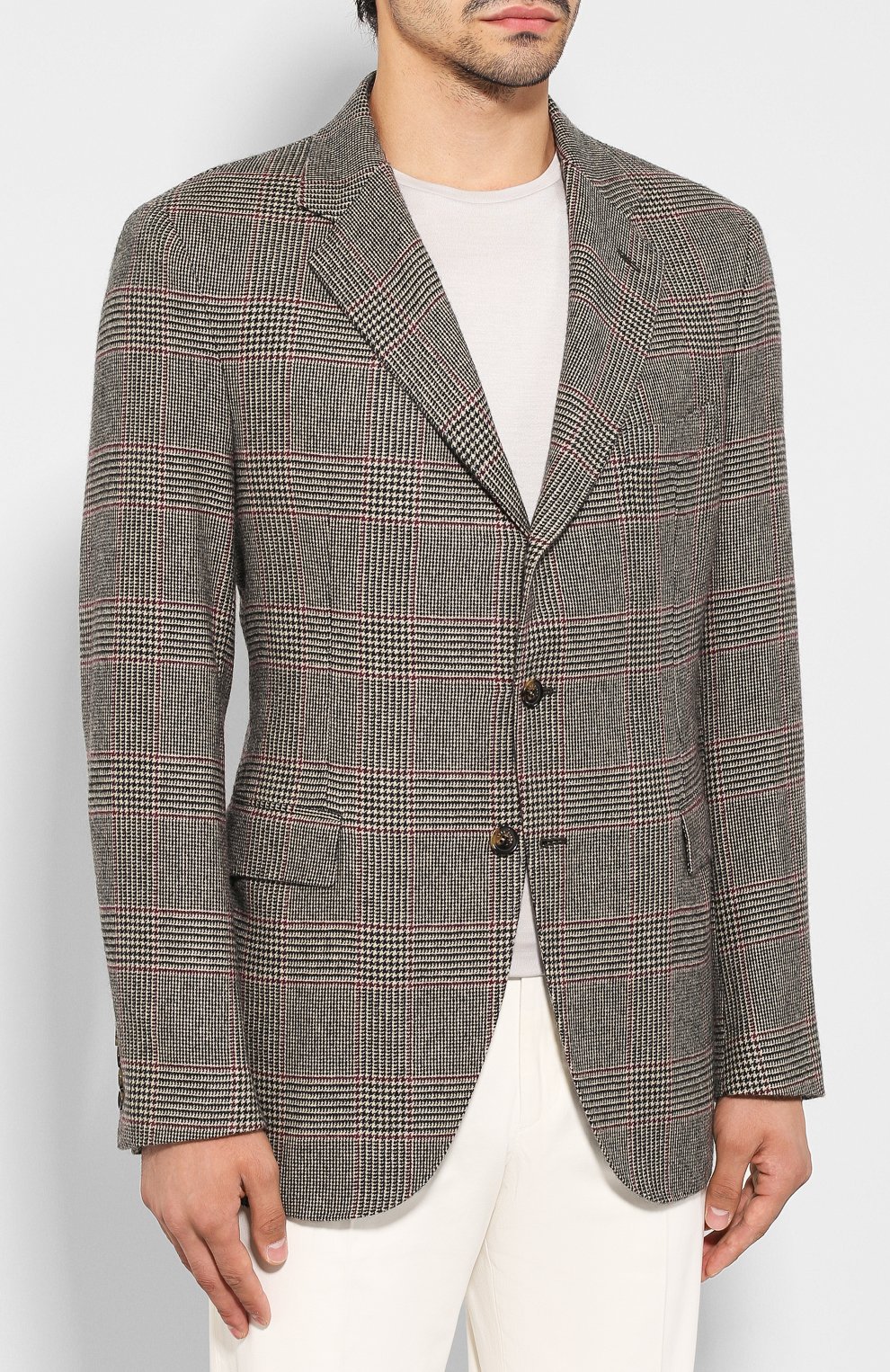 Кашемировый пиджак LORO PIANA, арт. FAI7710, фото 3