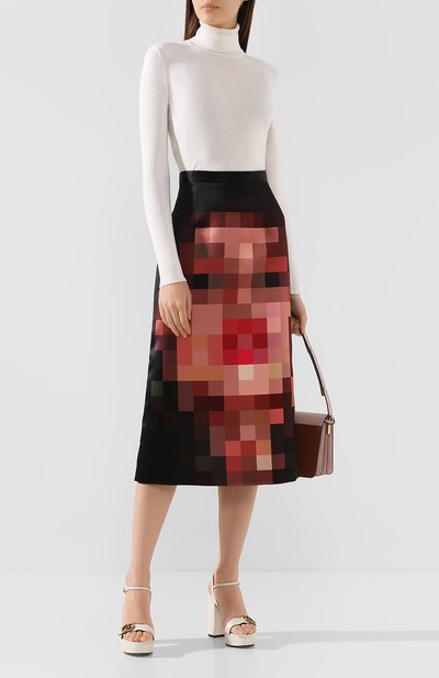 Юбка MARNI разноцветного цвета по цене 85550 руб., арт. G0MA0176A0/TP700, фото 2 Юбка MARNI, арт. G0MA0176A0/TP700, фото 2