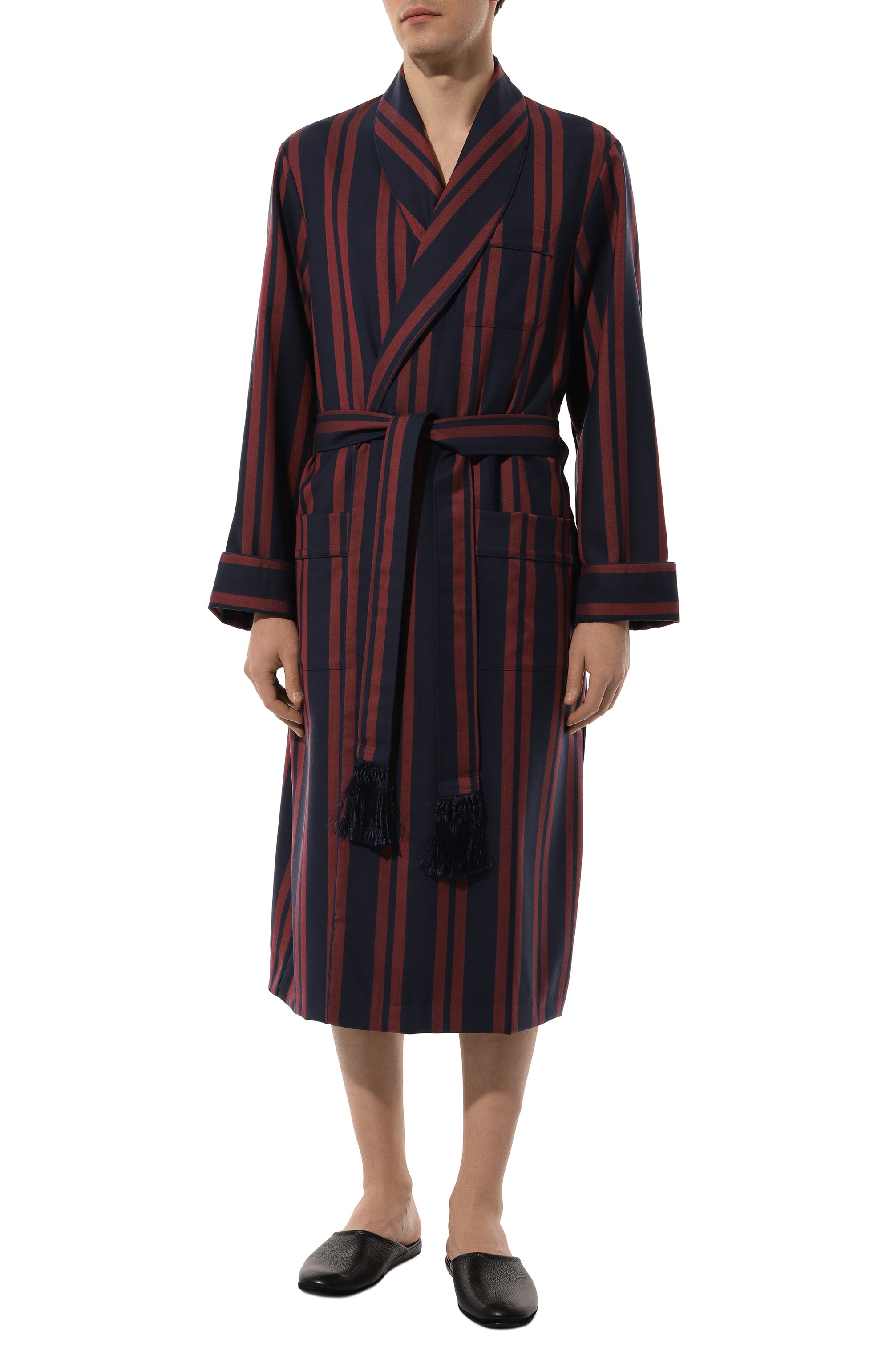 Шерстяной халат DEREK ROSE, арт. 5515/Y0RK042, фото 2