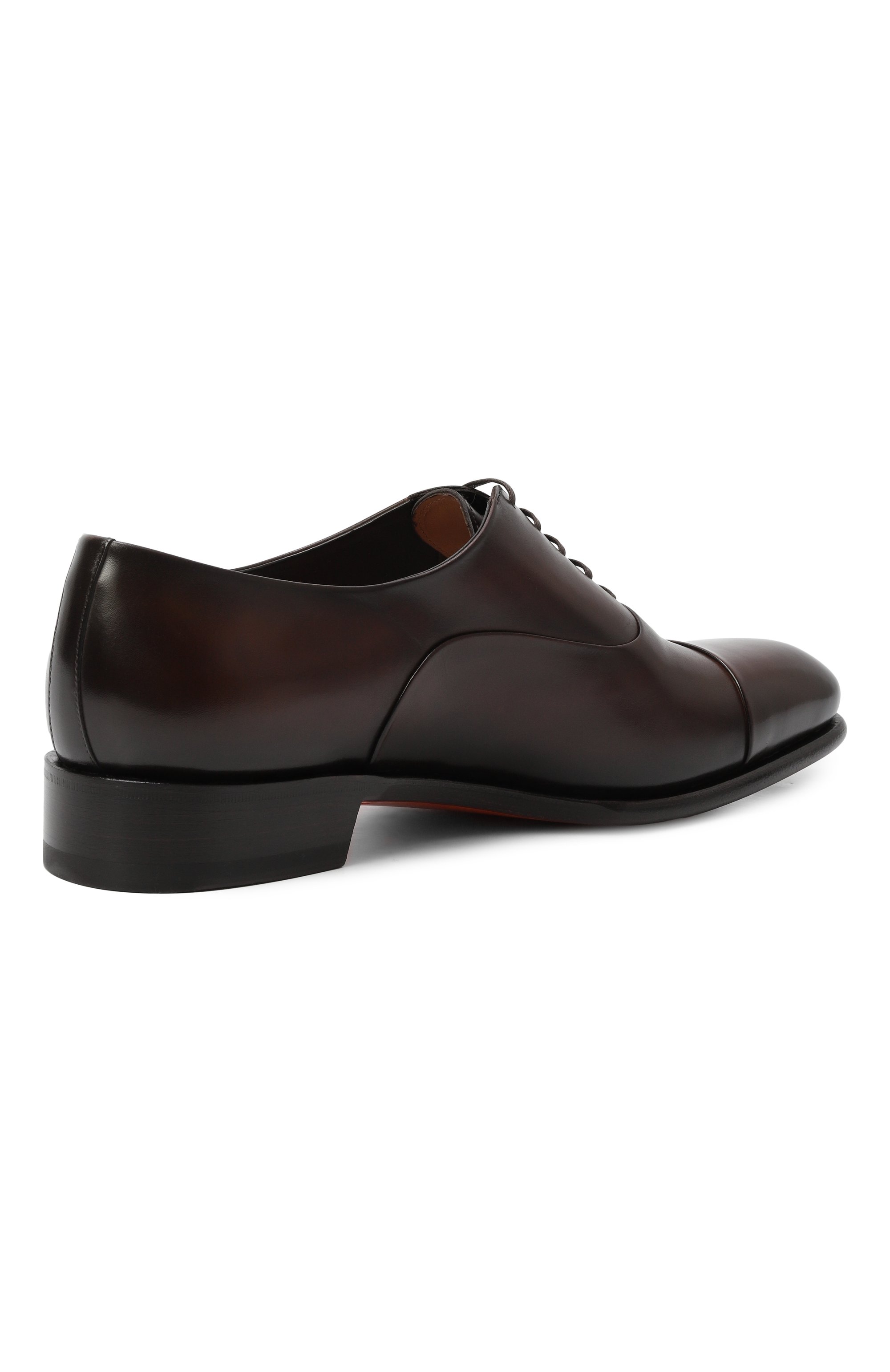 Кожаные оксфорды carter SANTONI, арт. MCCG12621MC1HKLT, фото 5