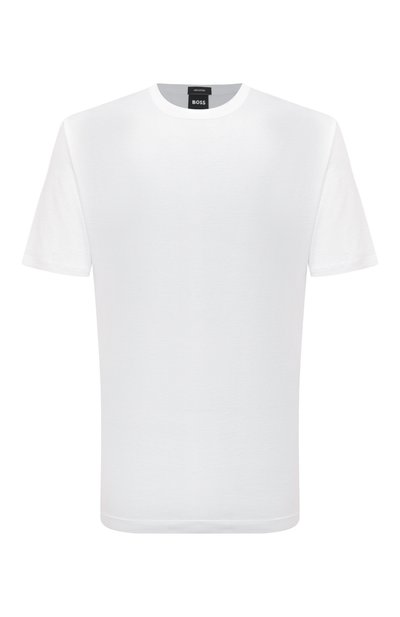 Мужская футболка из лиоцелла и хлопка BOSS, арт. 50513674