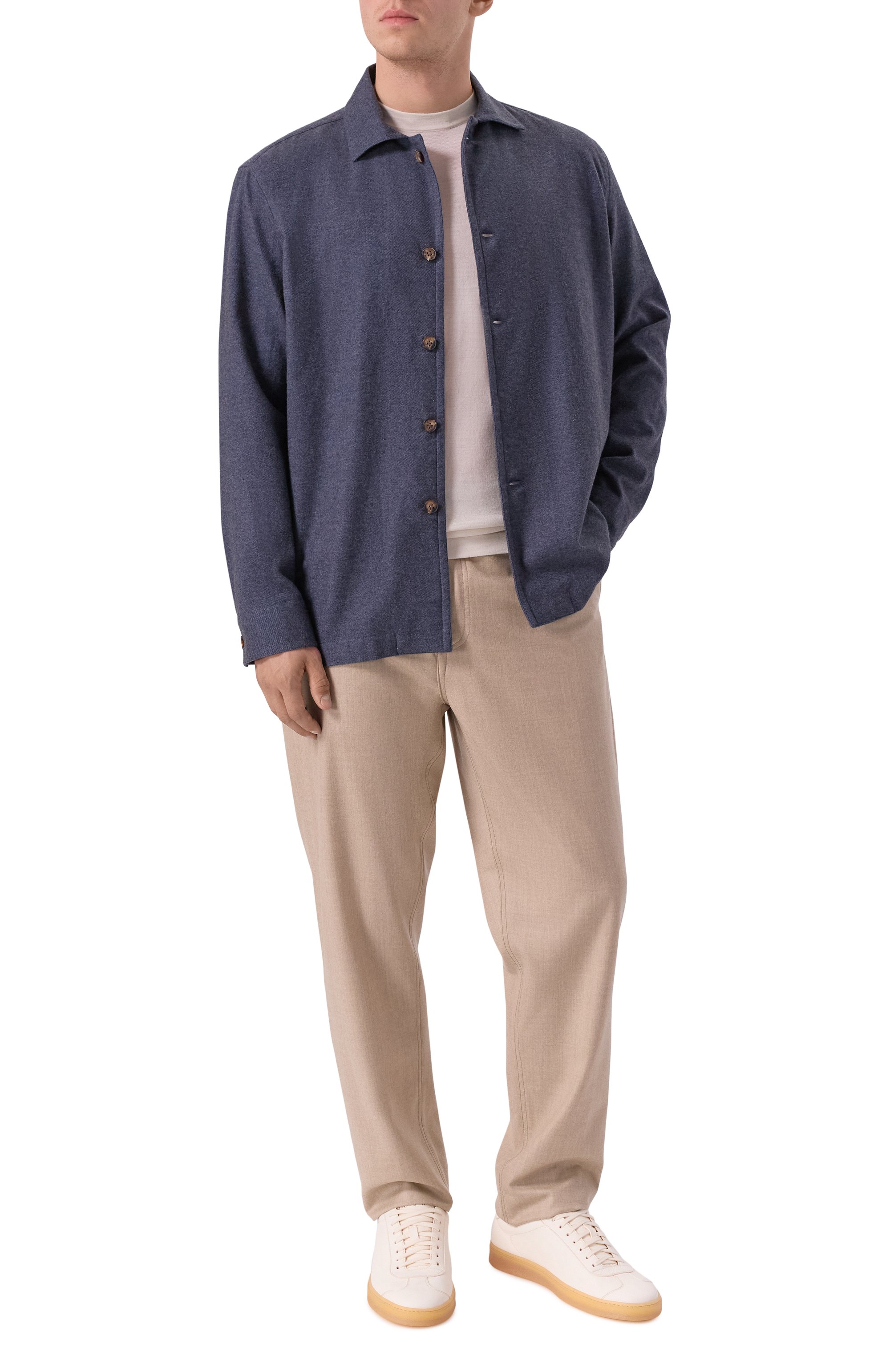 Шерстяные брюки CANALI, арт. U1675/AN00019, фото 2