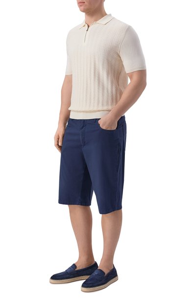 Шорты из хлопка и шелка STEFANO RICCI, арт. M8T6100081/TFANT, фото 2