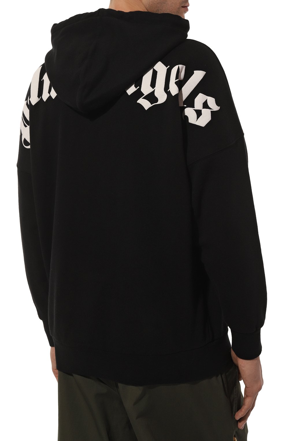 Хлопковое худи PALM ANGELS, арт. PMBB036C99FLE0011001, фото 4