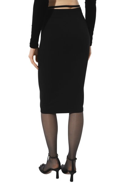 Юбка HUGO черного цвета по цене 16000 руб., арт. 50508638, фото 4 Юбка HUGO, арт. 50508638, фото 4