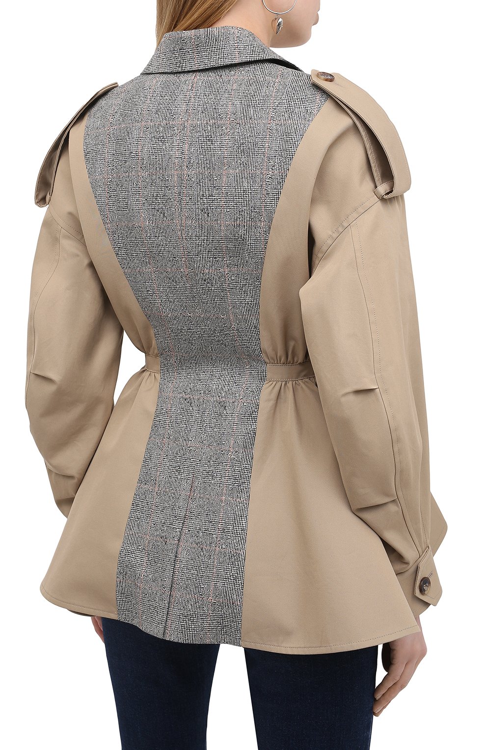 Хлопковый жакет ALEXANDER MCQUEEN, арт. 646945/QFAAA, фото 4