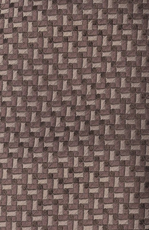 Шелковый галстук Brunello Cucinelli MX8630018 Коричневый  MX8630018 Фото 4