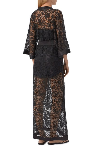 Шелковый халат CARINE GILSON, арт. SO0168BE, фото 3